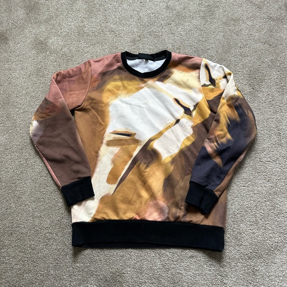 Givenchy Women Multicolor Tie-Dye Crew Neck Sweater
